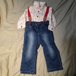 Baby Boy VALENTINES outfit